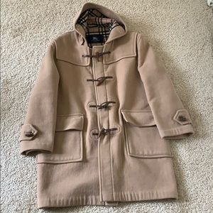 Men’s Burberry Duffle Wool Coat